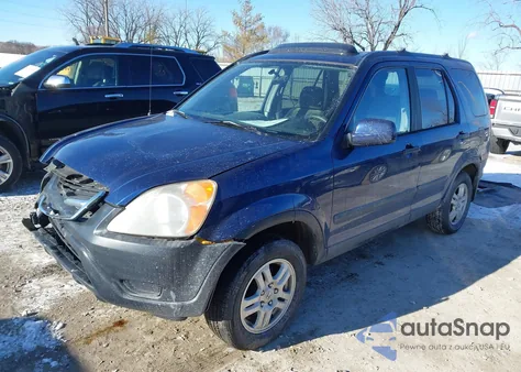 2002 Honda Cr-V Ex z USA, uszkodzony, nr VIN JHLRD78802C020512